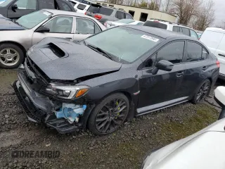 2019 Subaru WRX STI with VIN JF1VA2S60K9807171, listed as a Copart auction lot 47317895 with 39,647 mi miles and Salvage Title. Bid and sale history available at carsss.com. Image 1.