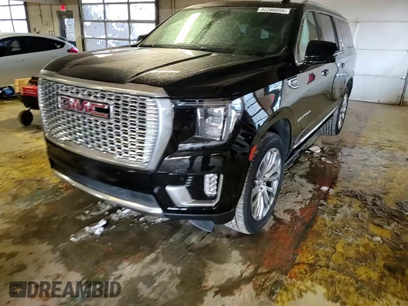 2022 GMC Yukon XL Denali with VIN 1GKS2JKL5NR351199, listed as a Copart auction lot 42366055 with 51,021 mi miles and Salvage Title. Bid and sale history available at carsss.com. Image 12.