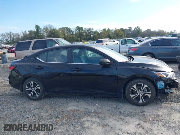 2022 Nissan Sentra SV with VIN 3N1AB8CV8NY299323, listed as a IAAI auction lot 40790960 with 33,560 mi miles and . Bid and sale history available at DreamBid. Image 13.