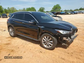 2020 Infiniti QX50 Luxe z VIN 3PCAJ5M35LF109160, wystawiony jako Copart lot #53036845 z przebiegiem 65 318 mil mil oraz Szkody całkowita. Historia ofert i sprzedaży dostępna na DreamBid. Obrazek 4.