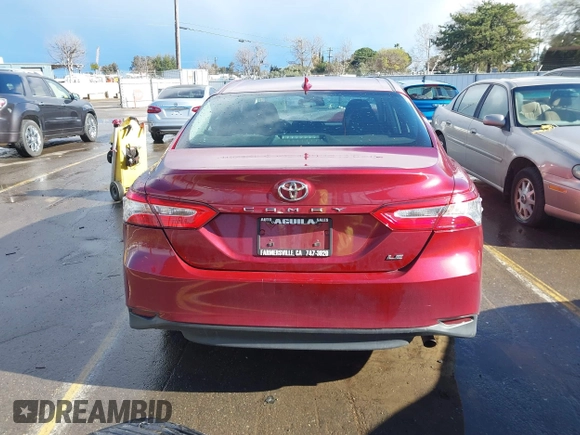2020 Toyota Camry LE with VIN 4T1C11AK4LU916494, listed as a IAAI auction lot 41786429 with 100,032 mi miles and . Bid and sale history available at DreamBid. Image 16.