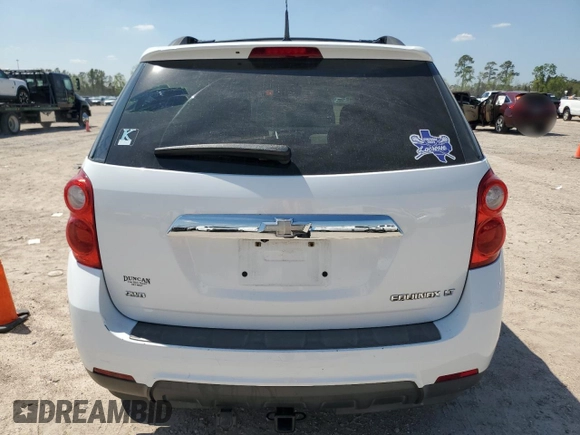 2012 Chevrolet Equinox LT w/2LT with VIN 2GNFLNEK9C6145906, listed as a Copart auction lot 50183635 with 164,526 mi miles and Salvage Title. Bid and sale history available at carsss.com. Image 6.