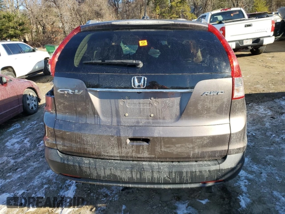 2013 Honda CR-V EX-L z VIN 5J6RM4H78DL070719, wystawiony jako Copart lot #58851615 z przebiegiem Nie podano mil oraz Nie do naprawy. Historia ofert i sprzedaży dostępna na DreamBid. Obrazek 6.