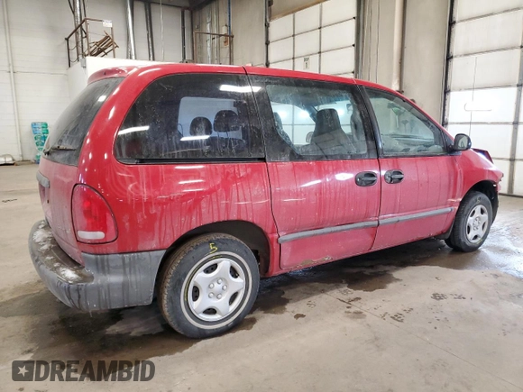 2000 Dodge Caravan with VIN 2B4GP25B5YR501156, listed as a Copart auction lot 44858875 with 121,125 mi miles and Salvage title. Bid and sale history available at DreamBid. Image 3.