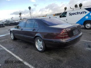 2002 Mercedes-Benz S 430 with VIN WDBNG70J32A302767, listed as a Copart auction lot 48614205 with Not provided miles and Clean title. Bid and sale history available at DreamBid. Image 2.