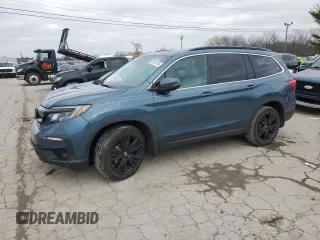 2021 Honda Pilot Special Edition with VIN 5FNYF6H22MB101638, listed as a Copart auction lot 85914184 with 48,382 mi miles and Salvage Title. Bid and sale history available at carsss.com. Image 1.