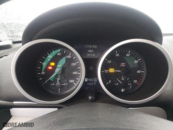 2005 Mercedes-Benz SLK-Class with VIN WDBWK56F65F039546, listed as a Copart auction lot 72728684 with 174,186 mi miles and Salvage Title. Bid and sale history available at carsss.com. Image 9.