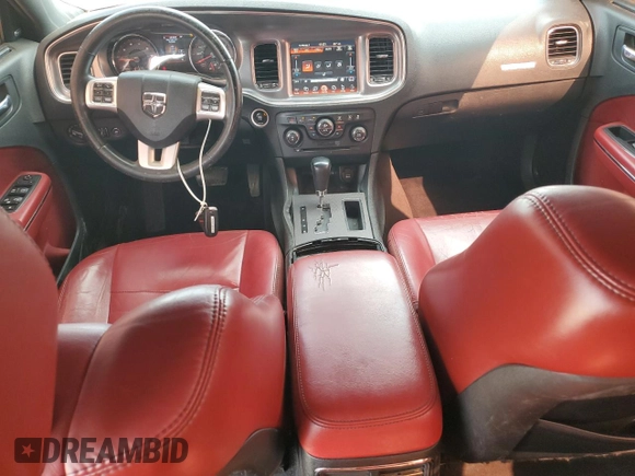 2013 Dodge Charger RT with VIN 2C3CDXDT7DH726779, listed as a Copart auction lot 49653155 with 146,185 mi miles and Salvage Title. Bid and sale history available at carsss.com. Image 8.