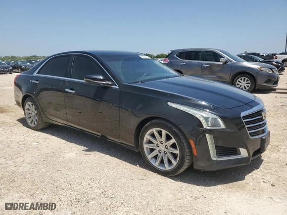 2016 Cadillac CTS Sedan RWD with VIN 1G6AP5SX1G0130891, listed as a Copart auction lot 63104054 with 92,522 mi miles and Clean Title. Bid and sale history available at carsss.com. Image 4.