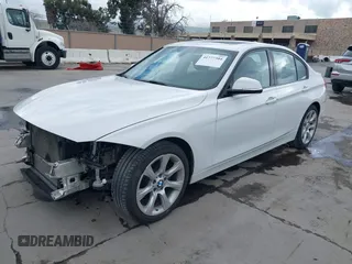 2015 BMW 3 Series 320i with VIN WBA3B1G52FNT06107, listed as a IAAI auction lot 41777304 with 85,832 mi miles. Bid and sale history available at carsss.com. Image 2.