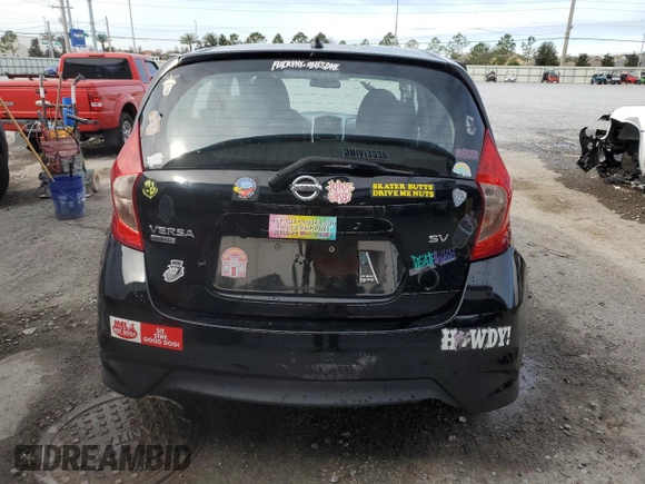 2017 Nissan Note SL с VIN 3N1CE2CP9HL355429, выставлен на аукционе Copart как лот 89268825 с пробегом 105 419 миль миль и Списание • Salvage title. История ставок и продаж доступна на DreamBid. Изображение 6.