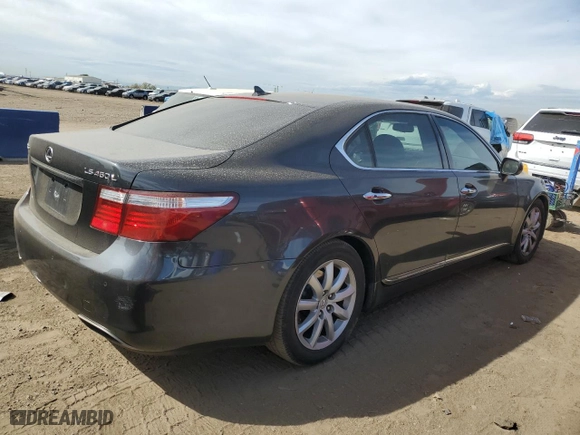 2007 Lexus LS 460 LWB with VIN JTHGL46F475005142, listed as a Copart auction lot 66244084 with NaN miles and Clean Title. Bid and sale history available at carsss.com. Image 3.