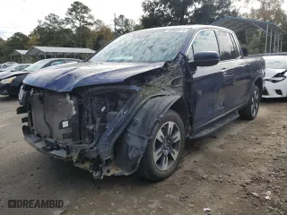 2017 Honda Ridgeline RTL-E with VIN 5FPYK3F76HB029879, listed as a Copart auction lot 83902514 with 49,618 mi miles and Salvage Title. Bid and sale history available at carsss.com. Image 1.