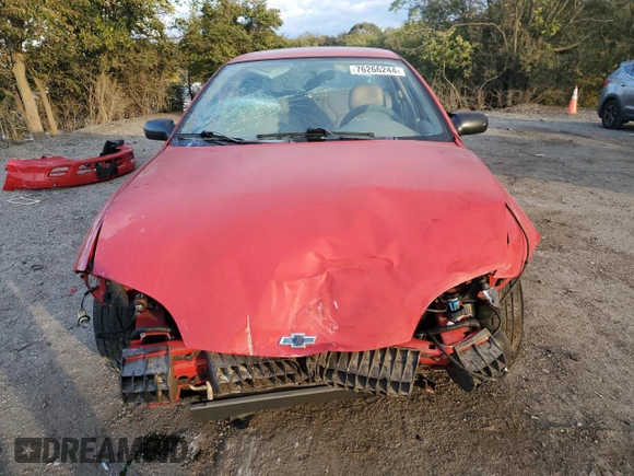 2002 Chevrolet Cavalier with VIN 1G1JC524727475933, listed as a Copart auction lot 76266244 with 117,302 mi miles and Salvage Title. Bid and sale history available at carsss.com. Image 5.