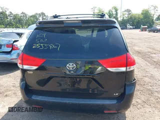 2011 Toyota Sienna LE AAS with VIN 5TDKK3DC1BS107728, listed as a IAAI auction lot 42454579 with Not provided miles and . Bid and sale history available at DreamBid. Image 15.