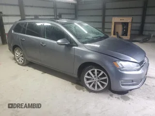 2015 Volkswagen Golf SportWagen TSI SE with VIN 3VWC17AU1FM519114, listed as a Copart auction lot 44245135 with 123,326 mi miles and Clean Title. Bid and sale history available at carsss.com. Image 4.