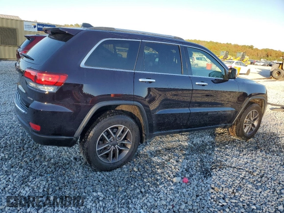 2020 Jeep Grand Cherokee Limited with VIN 1C4RJFBG8LC194474, listed as a Copart auction lot 82204104 with 100,710 mi miles and Salvage title. Bid and sale history available at DreamBid. Image 3.