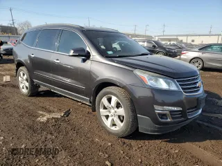 2016 Chevrolet Traverse LTZ with VIN 1GNKVJKD7GJ113276, listed as a Copart auction lot 47644235 with 104,626 mi miles and Salvage Title. Bid and sale history available at DreamBid. Image 4.