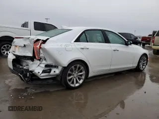 2017 Cadillac CTS Sedan Luxury RWD with VIN 1G6AR5SX0H0173436, listed as a Copart auction lot 45541625 with 56,227 mi miles and Salvage Title. Bid and sale history available at carsss.com. Image 3.