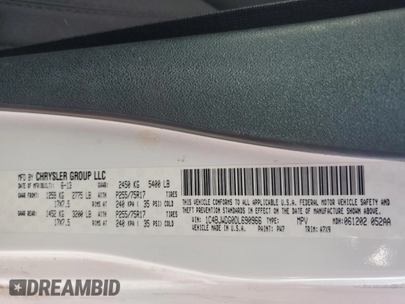 2013 Jeep Wrangler Unlimited Sport z VIN 1C4BJWDG0DL690966, wystawiony jako Copart lot #50554615 z przebiegiem 101 383 mil mil oraz Szkoda całkowita • Salvage title. Historia ofert i sprzedaży dostępna na DreamBid. Obrazek 13.