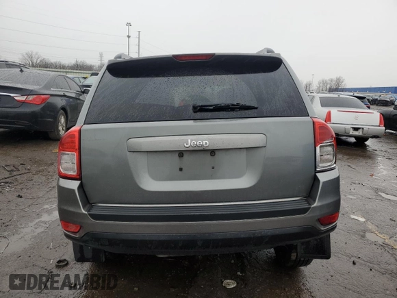 2011 Jeep Compass Latitude with VIN 1J4NT1FB5BD224608, listed as a Copart auction lot 87030574 with 159,530 mi miles and Clean Title. Bid and sale history available at carsss.com. Image 6.