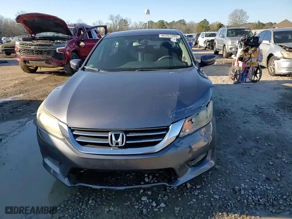 2015 Honda Accord Sedan Sport with VIN 1HGCR2F57FA222783, listed as a Copart auction lot 46357495 with 150,193 mi miles and Salvage Title. Bid and sale history available at carsss.com. Image 10.