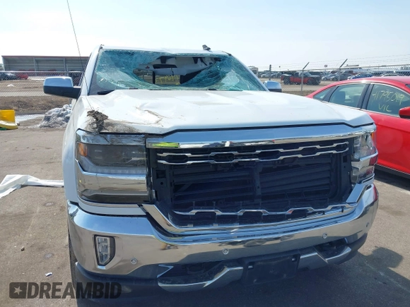 2018 Chevrolet Silverado 1500 LTZ with VIN 3GCUKSEC9JG530572, listed as a IAAI auction lot 41796973 with 117,842 mi miles. Bid and sale history available at carsss.com. Image 6.