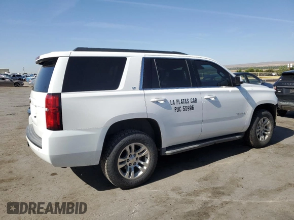 2015 Chevrolet Tahoe LT z VIN 1GNSKBKC1FR653146, wystawiony jako Copart lot #57860775 z przebiegiem 210 348 mil mil oraz Szkoda całkowita • Salvage title. Historia ofert i sprzedaży dostępna na DreamBid. Obrazek 3.