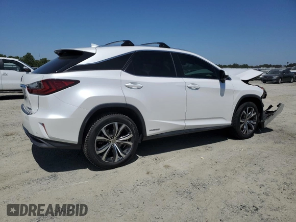2016 Lexus RX 450h with VIN 2T2BGMCA3GC006225, listed as a Copart auction lot 60905265 with 141,016 mi miles and Salvage title. Bid and sale history available at DreamBid. Image 3.