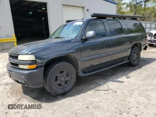 2003 Chevrolet Suburban LT z VIN 3GNEC16ZX3G256162, wystawiony jako Copart lot #51481605 z przebiegiem 356 117 mil mil oraz Szkoda całkowita • Salvage title. Historia ofert i sprzedaży dostępna na DreamBid. Obrazek 1.