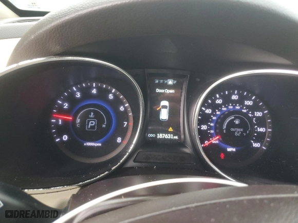 2014 Hyundai Santa Fe Sport with VIN 5XYZU3LB2EG152003, listed as a Copart auction lot 45133265 with 187,631 mi miles and Salvage Title. Bid and sale history available at carsss.com. Image 9.
