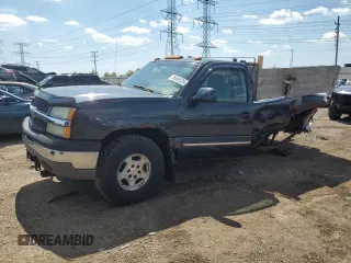2003 Chevrolet Silverado 1500 LS z VIN 1GCEK14T23Z122286, wystawiony jako Copart lot #55646525 z przebiegiem 260 875 mil mil oraz Szkoda całkowita • Salvage title. Historia ofert i sprzedaży dostępna na DreamBid. Obrazek 1.