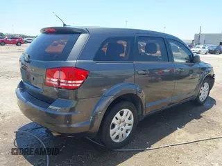 2015 Dodge Journey American Value z VIN 3C4PDCAB2FT637391, wystawiony jako IAAI lot #42354094 z przebiegiem 130 743 mil mil oraz . Historia ofert i sprzedaży dostępna na DreamBid. Obrazek 4.