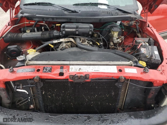 1997 Dodge Ram 1500 with VIN 1B7HF16Z5VJ519902, listed as a Copart auction lot 86356134 with 191,147 mi miles and Salvage Title. Bid and sale history available at carsss.com. Image 13.