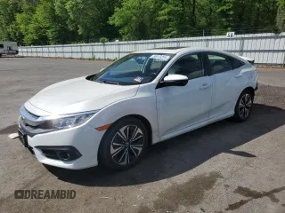 2018 Honda Civic EX-L z VIN JHMFC1F70JX039285, wystawiony jako Copart lot #55013225 z przebiegiem 90 016 mil mil oraz Szkoda całkowita • Salvage title. Historia ofert i sprzedaży dostępna na DreamBid. Obrazek 1.