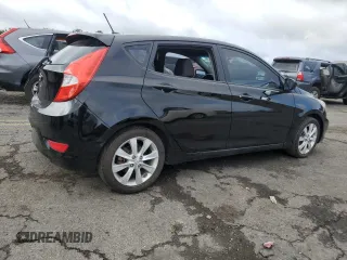 2012 Hyundai Accent SE with VIN KMHCU5AE1CU019559, listed as a Copart auction lot 65235685 with 119,556 mi miles and Salvage title. Bid and sale history available at DreamBid. Image 3.