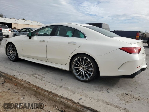 2019 Mercedes-Benz CLS with VIN WDD2J5JB0KA028192, listed as a Copart auction lot 82906644 with 29,092 mi miles and Salvage Title. Bid and sale history available at carsss.com. Image 2.