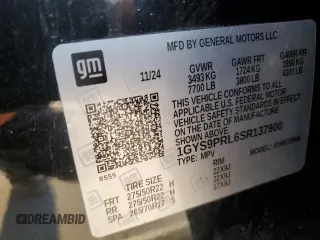 2025 Cadillac Escalade z VIN 1GYS9PRL6SR137800, wystawiony jako Copart lot #49889855 z przebiegiem 3 031 mil mil oraz Szkoda całkowita • Salvage title. Historia ofert i sprzedaży dostępna na DreamBid. Obrazek 14.