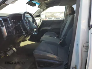 2017 Chevrolet Silverado 1500 LT with VIN 1GCUKREC3HF112979, listed as a Copart auction lot 43584405 with Not Provided miles and Salvage Title. Bid and sale history available at DreamBid. Image 7.