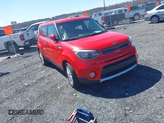 2017 Kia Soul + with VIN KNDJP3A56H7425401, listed as a IAAI auction lot 41859620 with 1 mi miles. Bid and sale history available at carsss.com. Image 1.