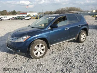 2006 Nissan Murano SL with VIN JN8AZ08WX6W546348, listed as a Copart auction lot 49242085 with 176,209 mi miles and Salvage Title. Bid and sale history available at carsss.com. Image 1.