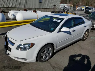 2012 Chevrolet Malibu LT w/2LT with VIN 1G1ZD5EU5CF379057, listed as a Copart auction lot 43403885 with 154,844 mi miles and Non Repairable. Bid and sale history available at carsss.com. Image 1.