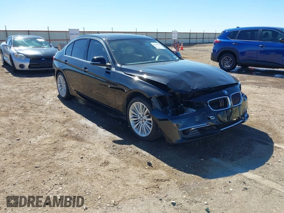 2012 BMW 3 Series 328i with VIN WBA3A5C58CF256254, listed as a IAAI auction lot 41676209 with 68,893 mi miles. Bid and sale history available at carsss.com. Image 1.