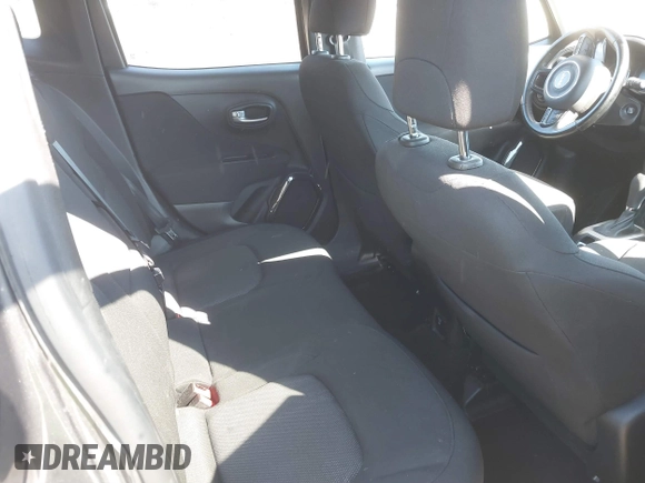 2017 Jeep Renegade Latitude with VIN ZACCJABB3HPF84074, listed as a IAAI auction lot 41867396 with 65,323 mi miles. Bid and sale history available at carsss.com. Image 8.