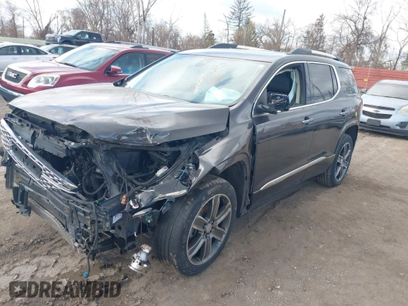 2017 GMC Acadia Denali with VIN 1GKKNXLS1HZ140067, listed as a IAAI auction lot 42002273 with Not Provided miles and . Bid and sale history available at carsss.com. Image 18.