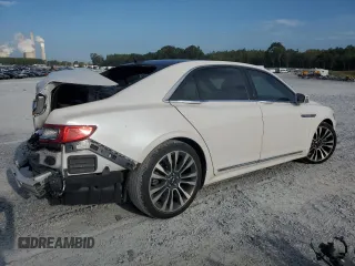 2019 Lincoln Continental Reserve with VIN 1LN6L9RP2K5609288, listed as a Copart auction lot 70889284 with 76,313 mi miles and Salvage Title. Bid and sale history available at carsss.com. Image 3.