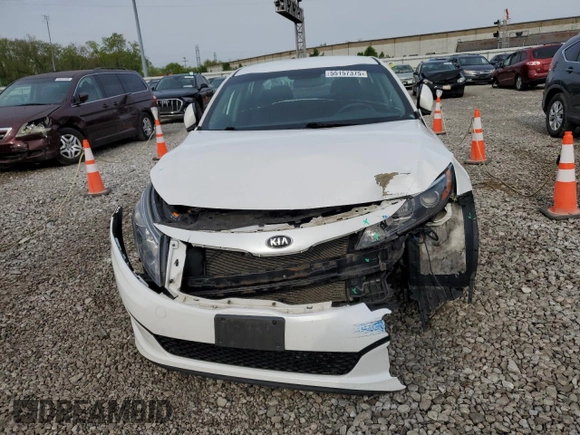 2015 Kia Optima LX with VIN KNAGM4A70F5551592, listed as a Copart auction lot 55157375 with 99,773 mi miles and Salvage Title. Bid and sale history available at carsss.com. Image 5.