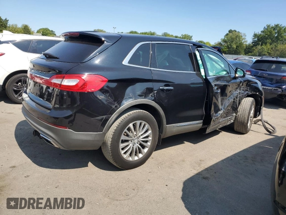 2018 Lincoln MKX Select with VIN 2LMPJ8KR7JBL13147, listed as a Copart auction lot 69709994 with 87,069 mi miles and Salvage Title. Bid and sale history available at carsss.com. Image 3.