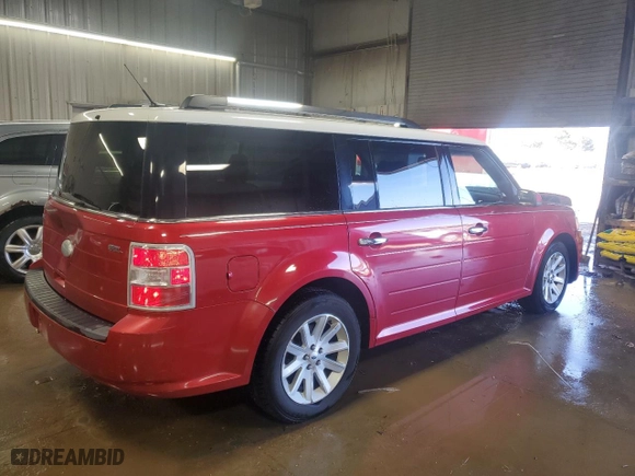 2012 Ford Flex SEL with VIN 2FMGK5CC5CBD07903, listed as a Copart auction lot 51102365 with 152,848 mi miles and Salvage Title. Bid and sale history available at carsss.com. Image 3.
