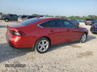 2023 Honda Accord LX with VIN 1HGCY1F25PA056817, listed as a Copart auction lot 55620625 with 40,484 mi miles and Salvage Title. Bid and sale history available at DreamBid. Image 3.